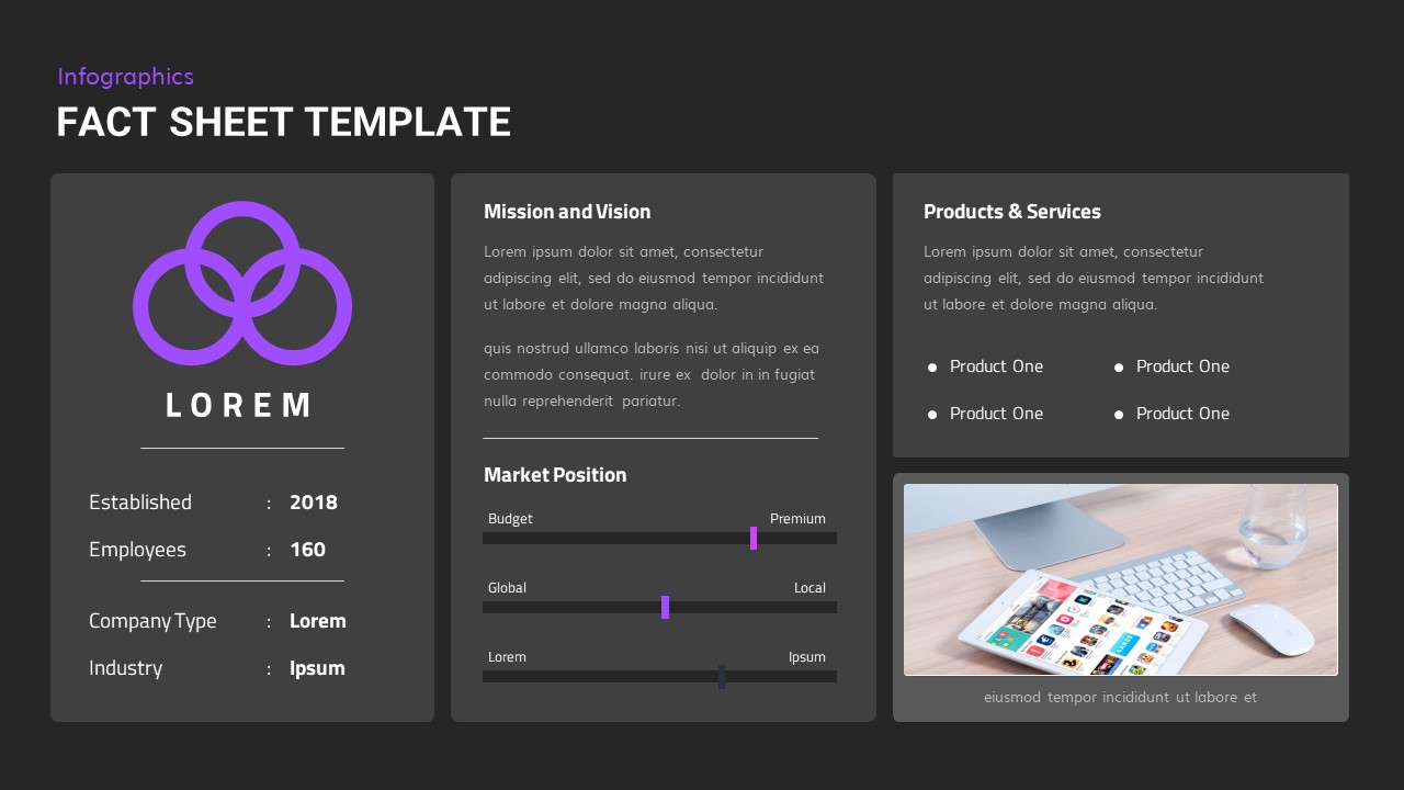 Fact Sheet Powerpoint Template Slidebazaar