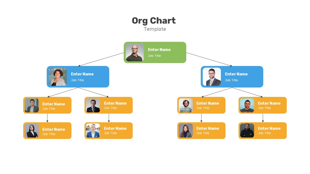 Org Chart Infographic SlideBazaar