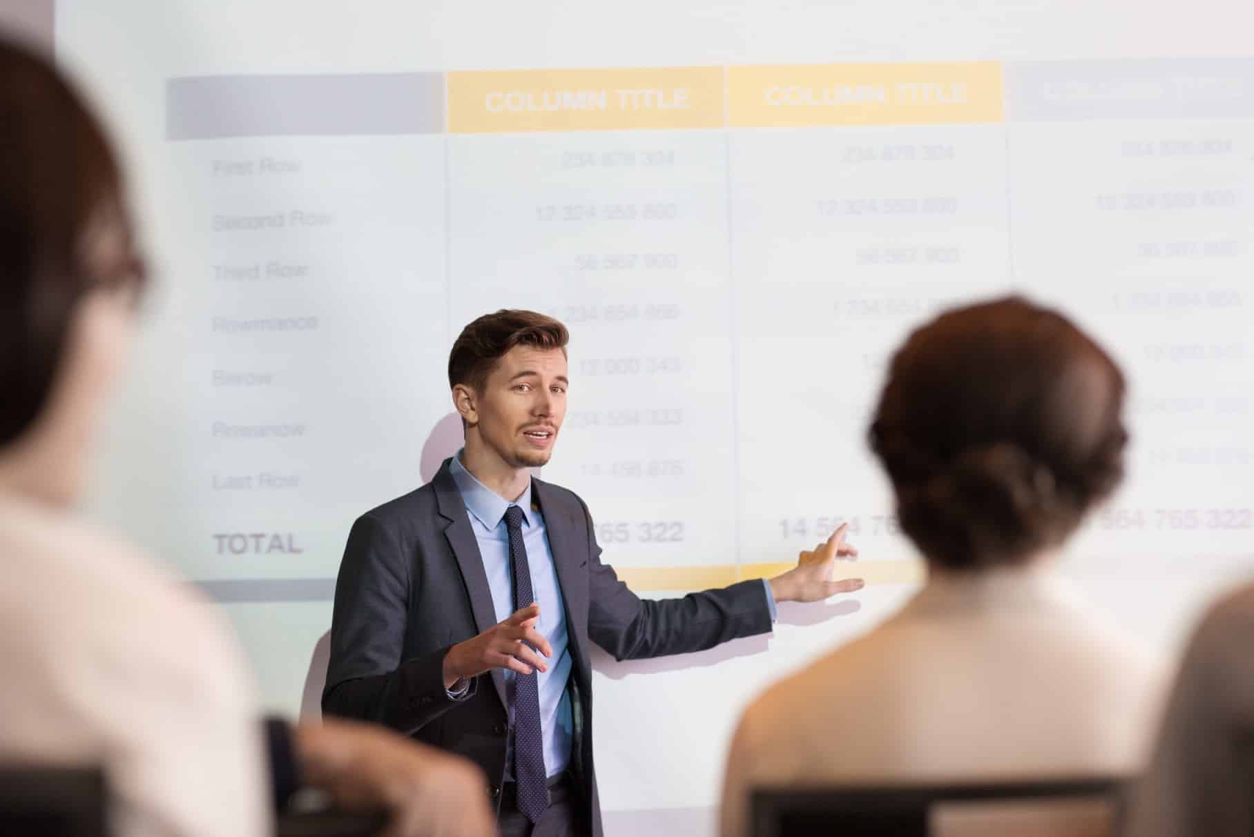 give effective sales presentation