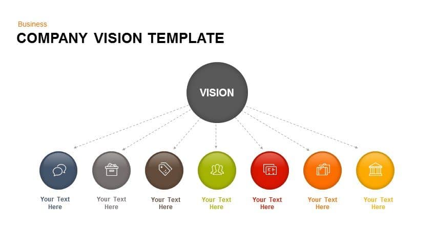 Company vision PowerPoint template