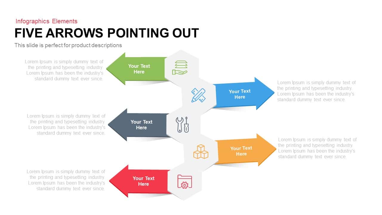 arrow PowerPoint template