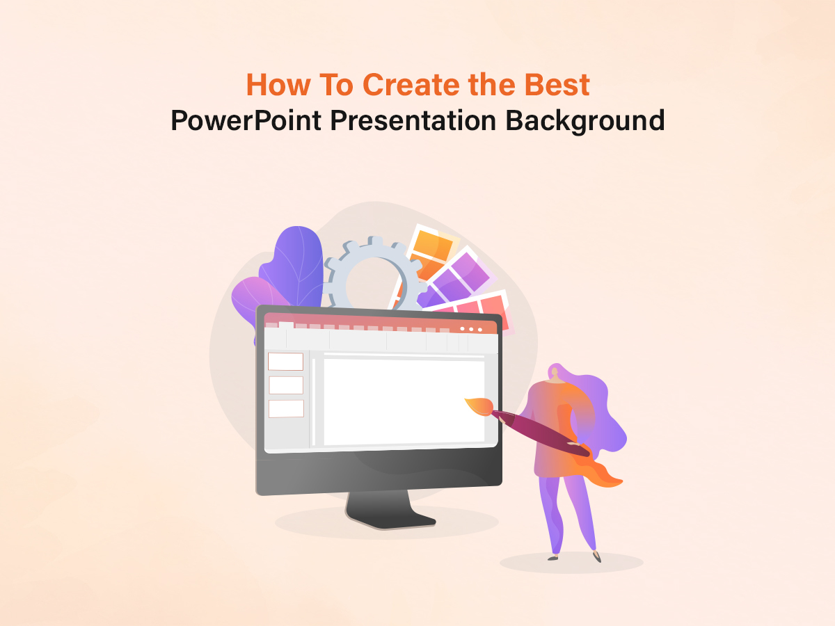 how to make custom presentation background