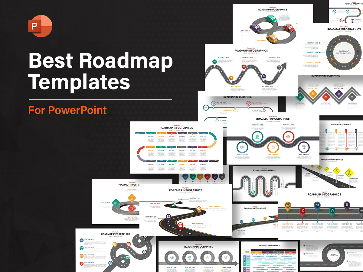 free roadmap template powerpoint