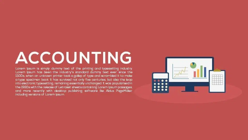 ACCOUNTING FINANCE POWERPOINT TEMPLATE