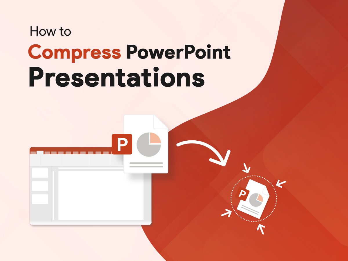 how can you compress a powerpoint presentation