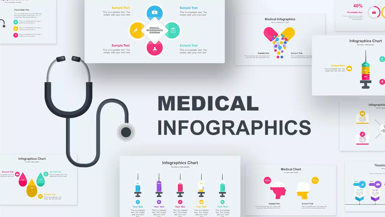 Medical infographics for PowerPoint presentations