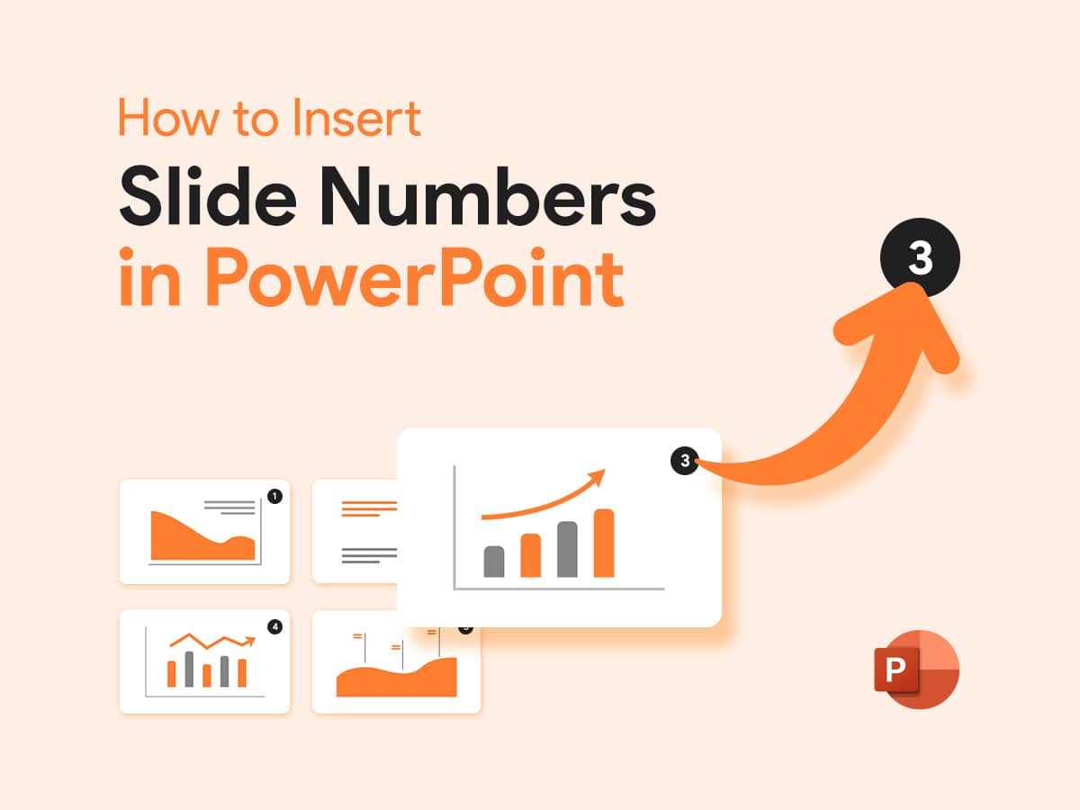 how to number a power point presentation