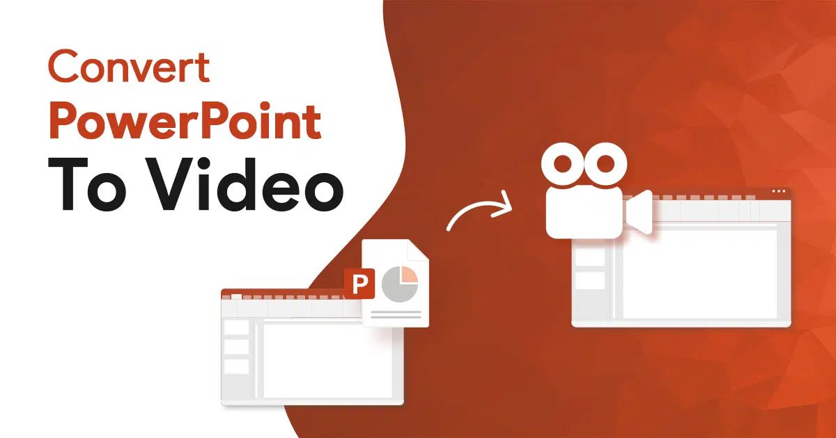 how to convert a presentation to video