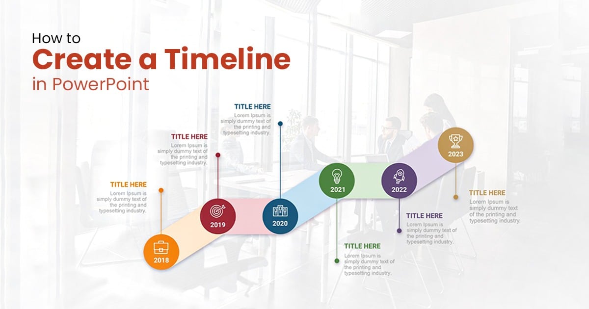 How to Create a Timeline in PowerPoint - Cover Image