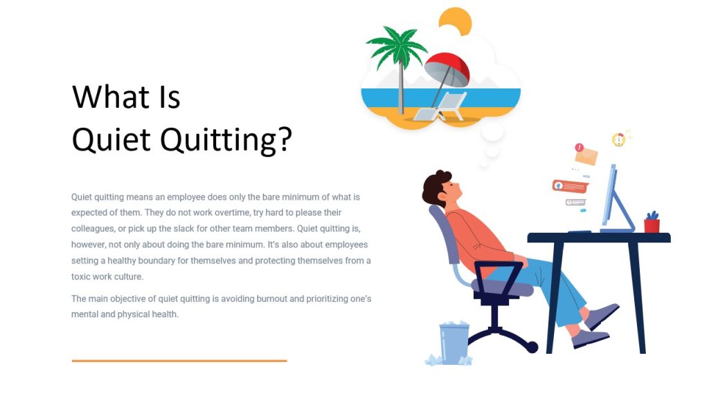 literature review on quiet quitting