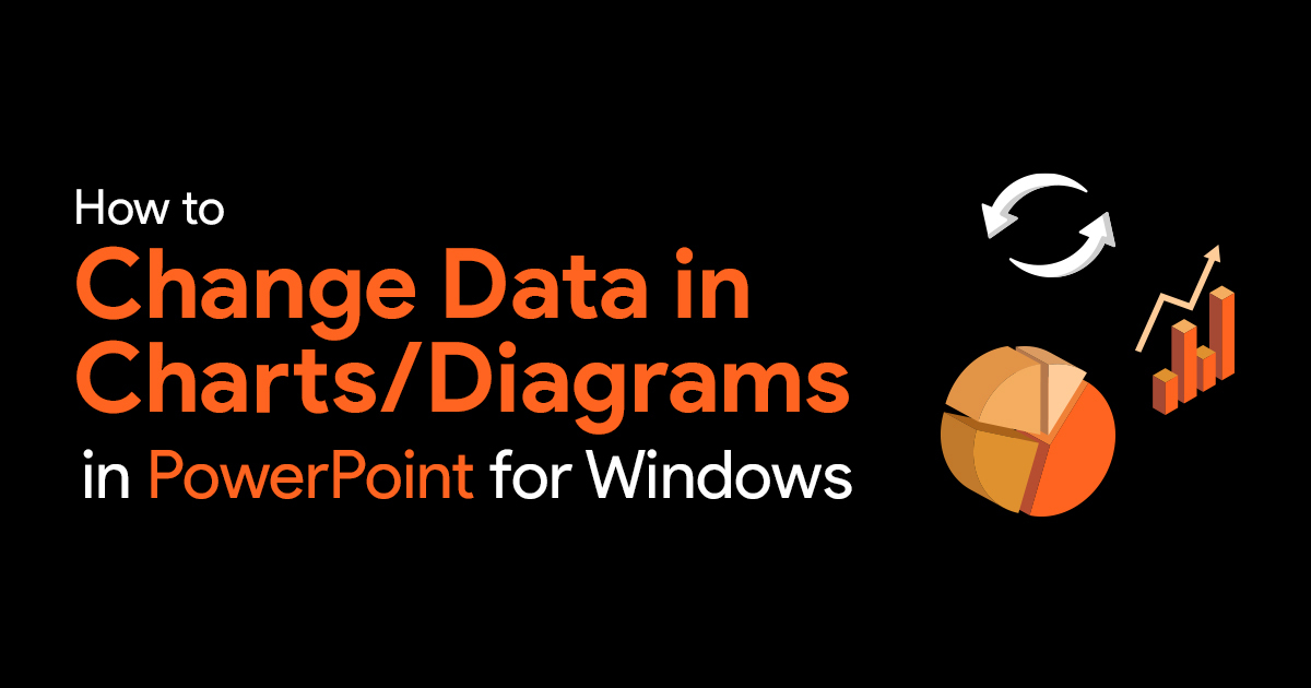 How to Change the Data in Charts/Diagrams in PowerPoint