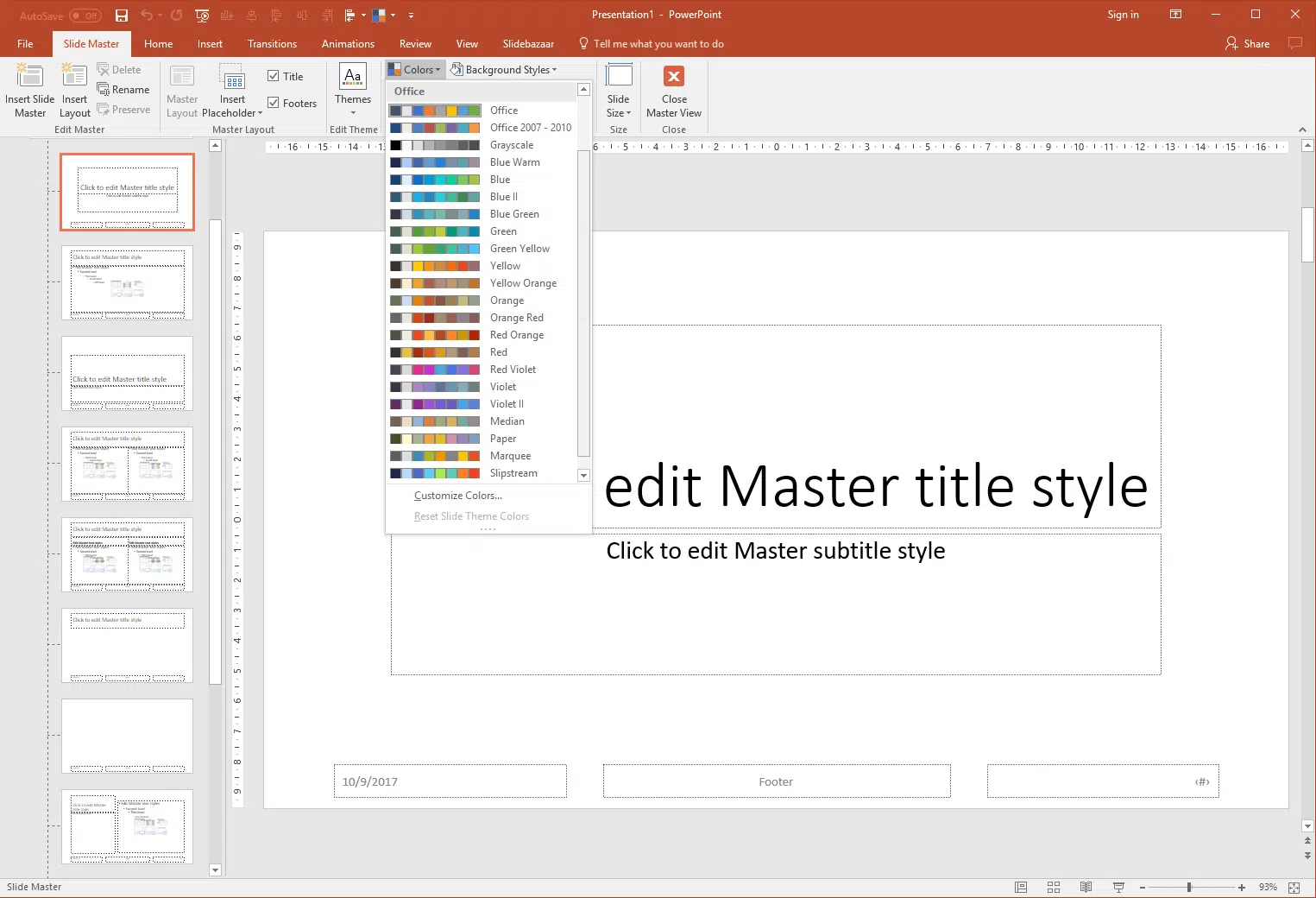 How to Change the Color Scheme of PowerPoint Presentation