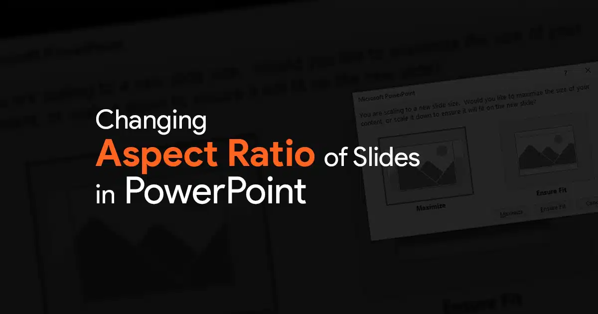 How To Change Slide Size & Aspect Ratio of Slides in PowerPoint