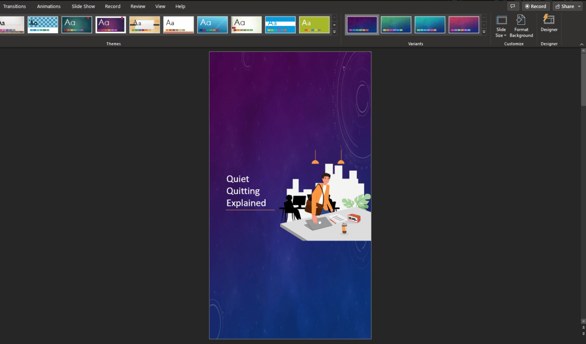 Powerpoint Vertical Text Tutorial How to Make PowerPoint Vertical? - SlideBazaar Blog