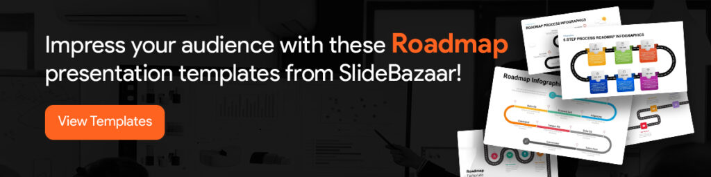 Banner for SlideBazaar's roadmap templates