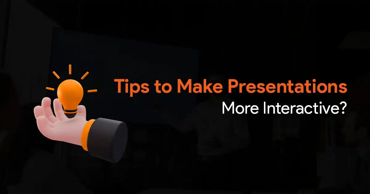 make your presentations