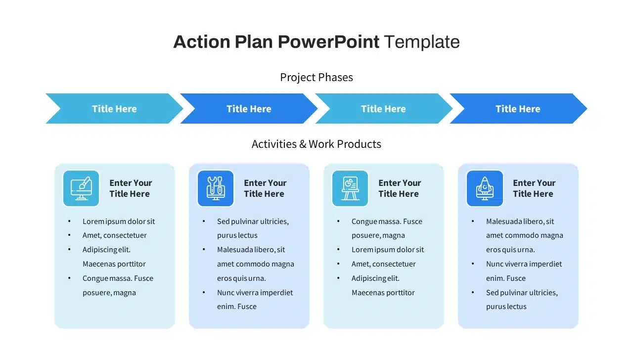 10+ Action plan examples for business presentation