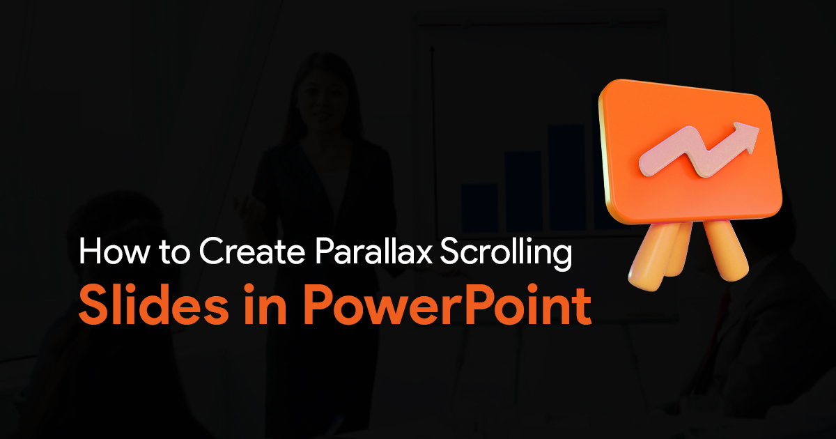 Cover image for article on creating parallax scrolling slides in PowerPoint