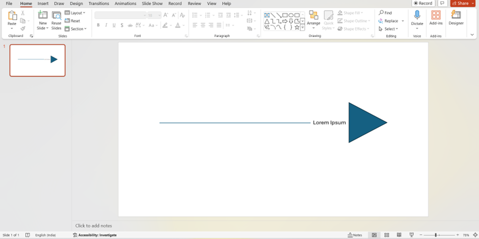 Step 3 - Creating Fishbone Diagram Template