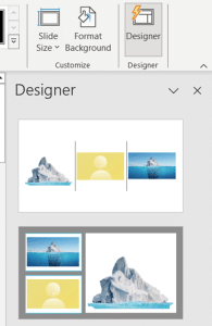 Designer feature in PowerPoint can help arrange your Cameo in PowerPoint.