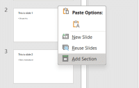 Powerpoint Add Section How to Use Sections in PowerPoint - SlideBazaar Blog