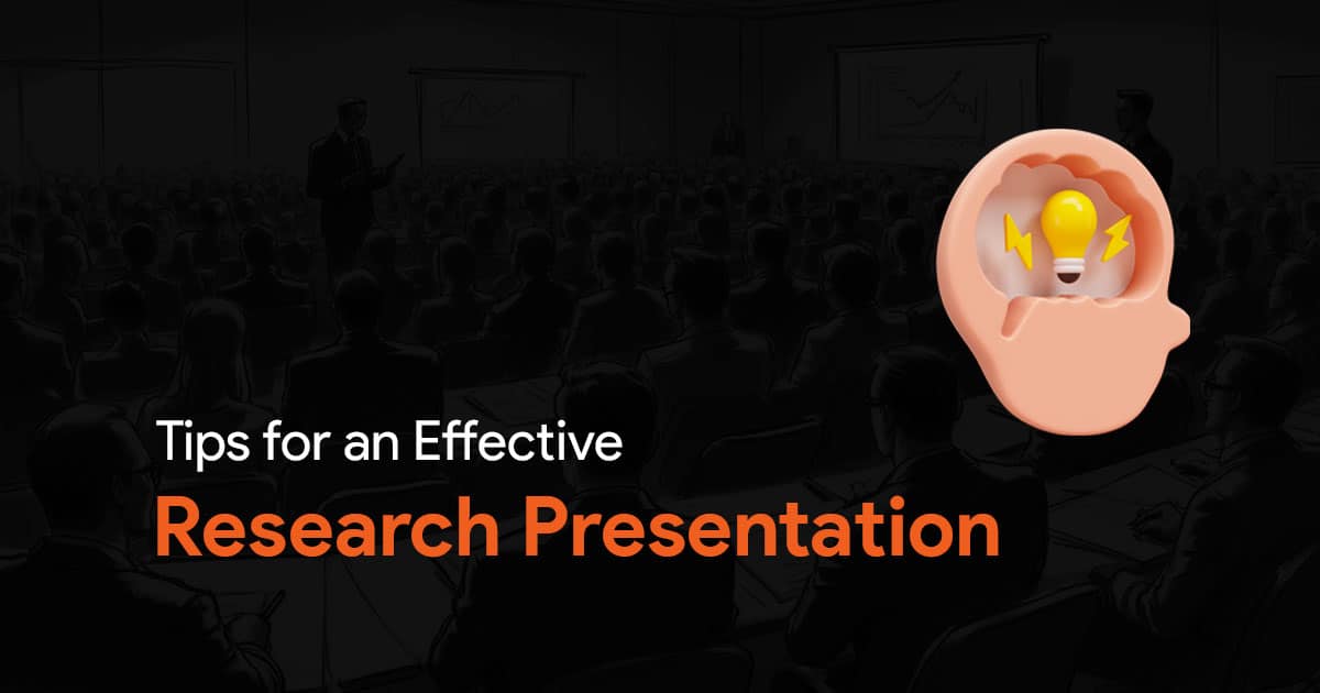 how to deliver a research presentation