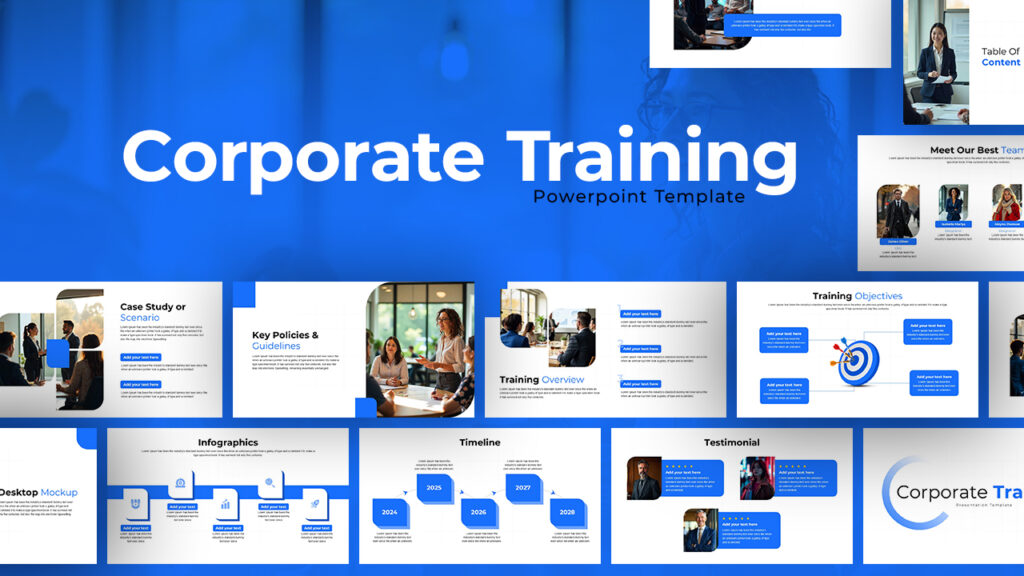 Corporate Training Deck for PowerPoint and Google Slides