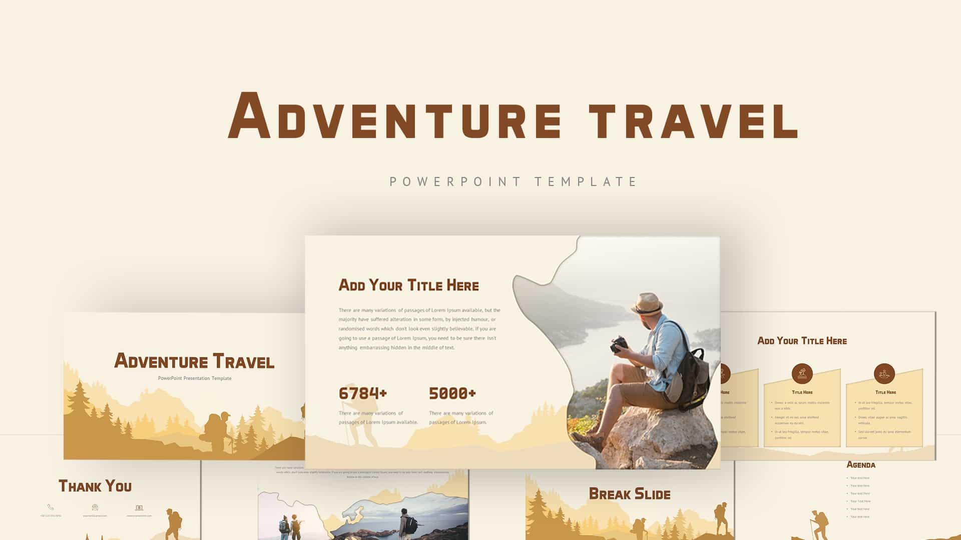 Preview of Adventure Travel PowerPoint Theme