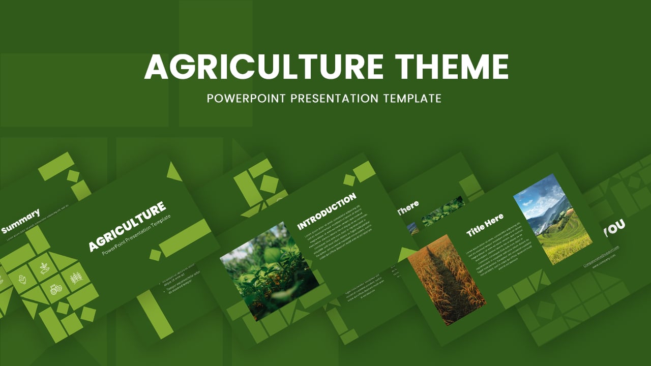 Preview of Agriculture PowerPoint Theme