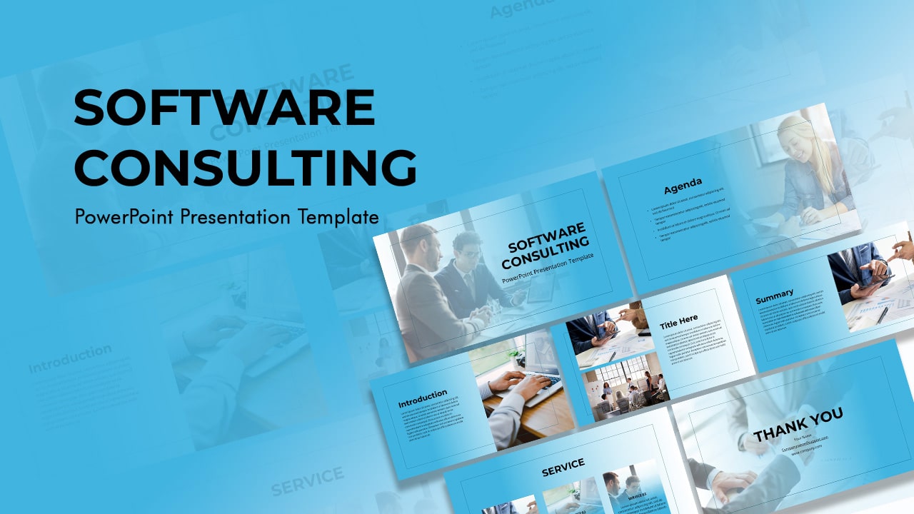 Preview of Software Consulting PowerPoint Theme