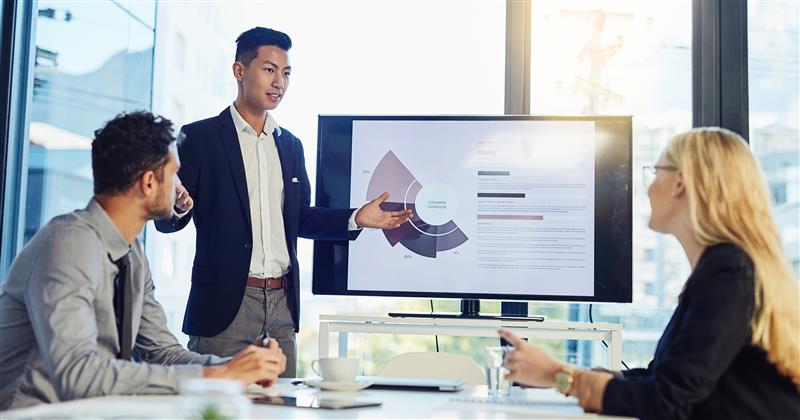 Cover image for an article on Helping Your Executives Tell Better Stories Through Presentation Design