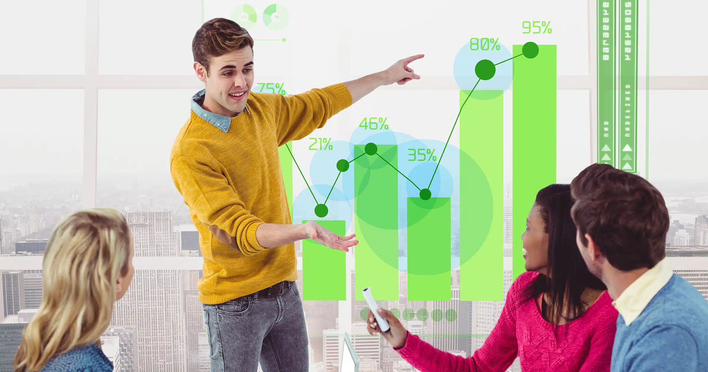 Cover image for an article on mapping career growth for presentation designers and presentation teams
