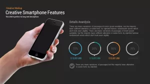 Creative Smartphone Feature Powerpoint and Keynote template