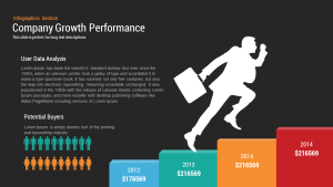 Company Growth Performance Powerpoint and Keynote template