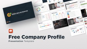 Free Company profile presentation template feature image