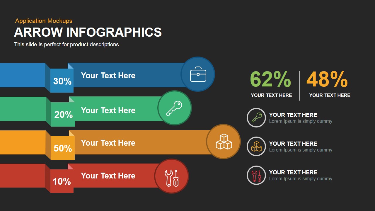 7 Stage Process Arrow Powerpoint Template And Keynote 5549