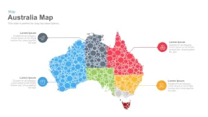 Australia Map PowerPoint Template