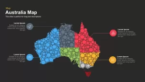 Australia Map Template for PowerPoint and Keynote