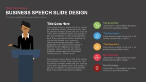 Business Speech Slide Design