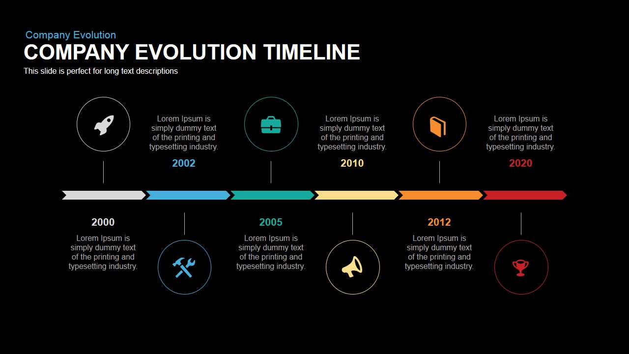 office timeline for powerpoint