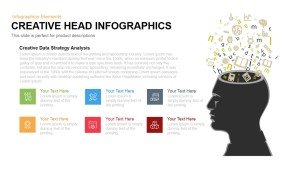 Creative Head Infographics Template for PowerPoint and Keynote