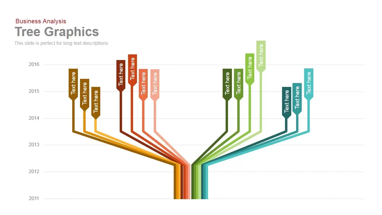 Creative Tree Representation powerpoint keynote