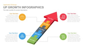 Up Growth Infographics PowerPoint Template and Keynote Slide