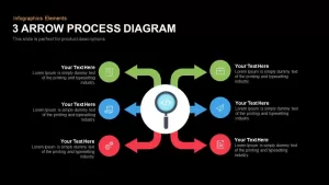 arrow process diagram 3