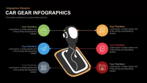 car gear infographics