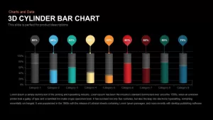 3d Cylinder Bar Chart