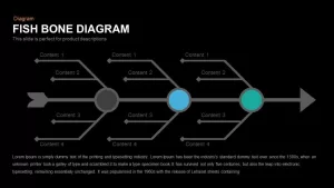 Fish Bone Diagram Powerpoint Keynote template