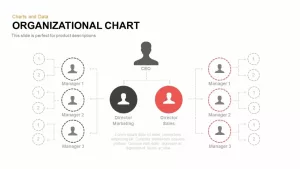 Organizational Chart PowerPoint Template and Keynote Slide