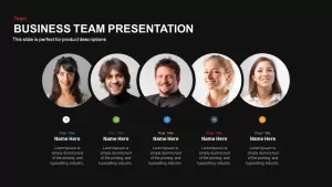 Business Team Presentation Template For PowerPoint and Keynote