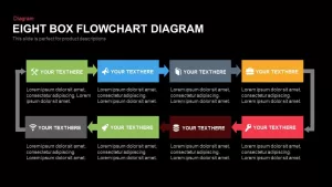 Eight Box Flowchart Diagram